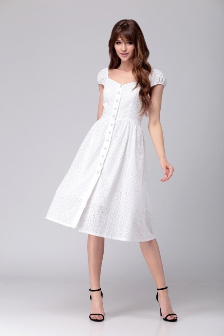 Платье Edelweiss 1749 белый размер 44-48 #1