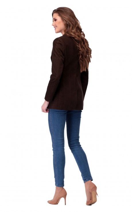 Жакет (пиджак) Edelweiss 1772 -0 коричневый размер 44-48 #4