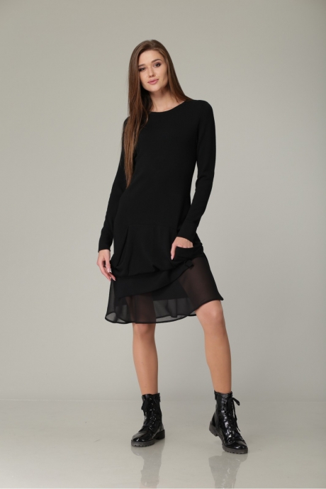 Платье Barbara Geratti С2623BG чёрный размер 42-48 #1