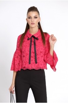 Блузка, туника, рубашка EOLA 1572 малиновый #1