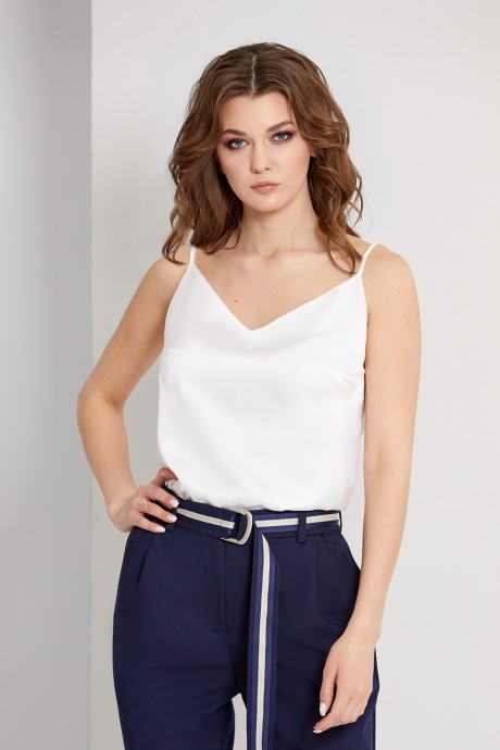 Блузка, туника, рубашка EOLA 1584.1 белый размер 50-54 #3