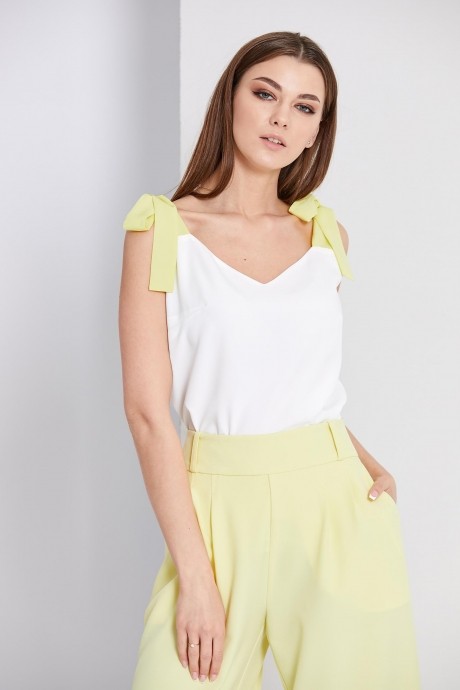 EOLA 1677 молочный/завязки лимон #1