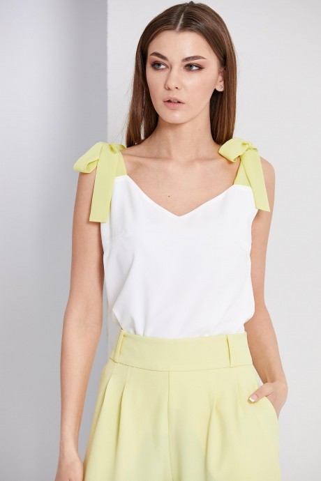 EOLA 1677 молочный/завязки лимон #3