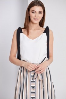 EOLA 1677 молочный/завязки чёрный #3