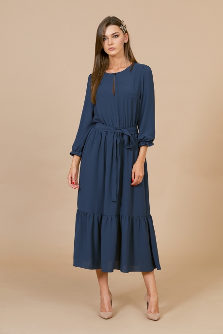 Платье EOLA 1707 синий размер 44-48 #1