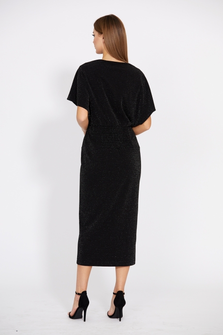 Вечернее платье EOLA 1766 чёрный с блеском размер 46-56 #3