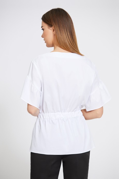 Блузка EOLA 1843 белый размер 44-54 #5