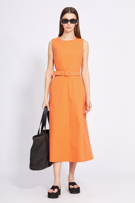 Платье EOLA 2418 оранжевый размер 44-48 #1