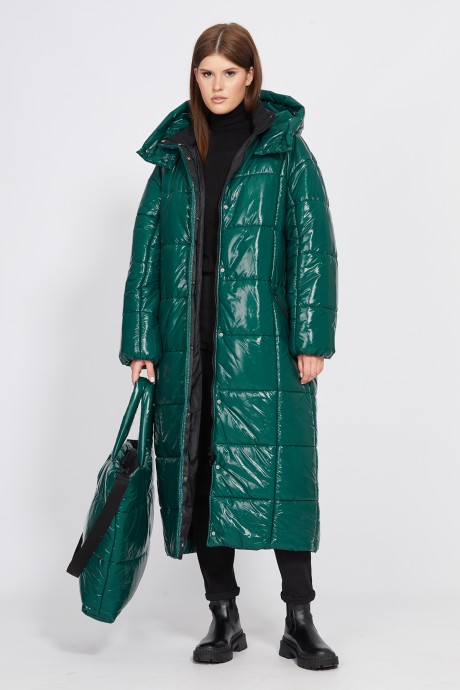 Пальто EOLA 2470 зелёный размер 44-54 #3