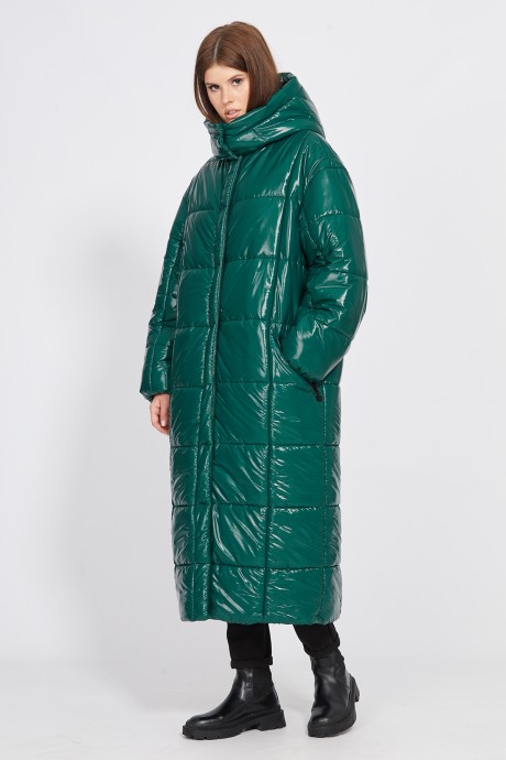 Пальто EOLA 2470 зелёный размер 44-54 #4