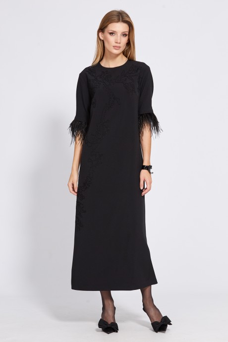 Вечернее платье EOLA 2536 черный размер 44-54 #1