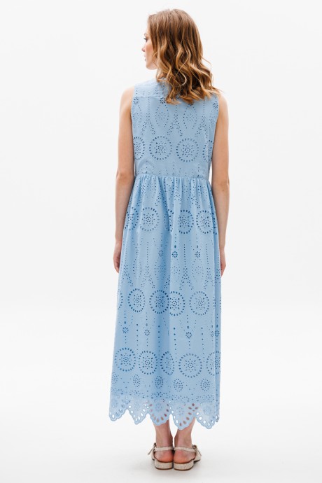 Платье EOLA 2607 голубой размер 44-54 #9
