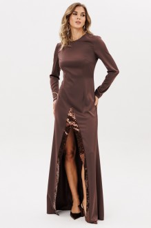 Вечернее платье EOLA 3000 шоколад #1