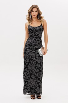 Вечернее платье EOLA 3005 графит, черный #1