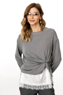 Джемпер (кофта) EOLA 3059 серый