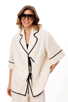 Блузка EOLA 3081 бежевая