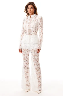 Брюки EOLA 3105 молочные