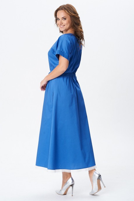 Платье YOUR SIZE 2257 василёк размер 42-58 #9