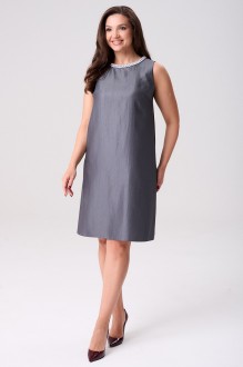 Платье YOUR SIZE 2270 Графитовый #1