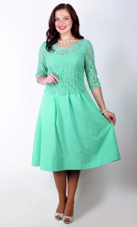 Вечернее платье Camelia 17103 зеленый размер 50-54 #1