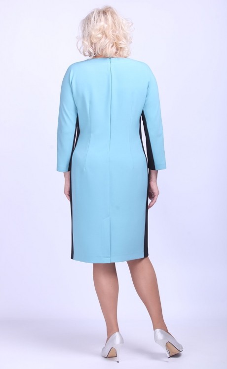 Платье Camelia 18133 голубой размер 48-54 #5