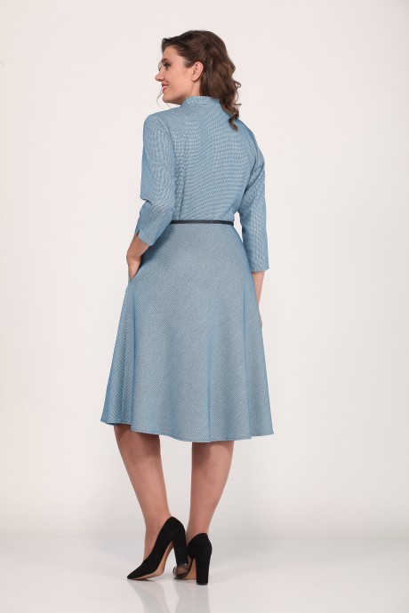 Платье Lady Style Classic 1928 синие тона размер 48-58 #2