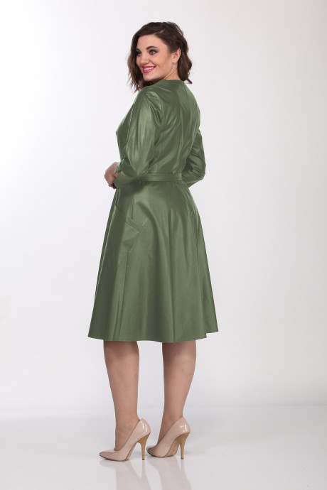 Платье Lady Style Classic 1943-5 Зеленые тона размер 48-58 #2