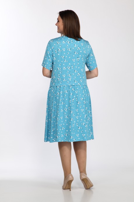 Платье Lady Style Classic 2287 голубой размер 48-52 #2