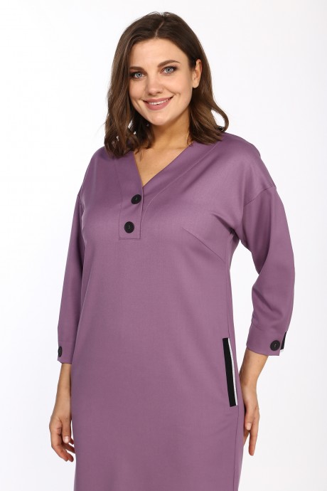 Платье Lady Style Classic 2450 Лавандово-розовый размер 48-52 #2