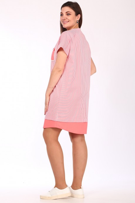 Платье Lady Style Classic 1398 /1 Розовый тона размер 42-52 #3