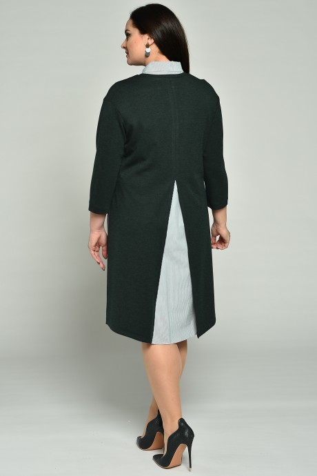 Платье Lady Style Classic 1258-1 Зеленые тона размер 42-58 #2