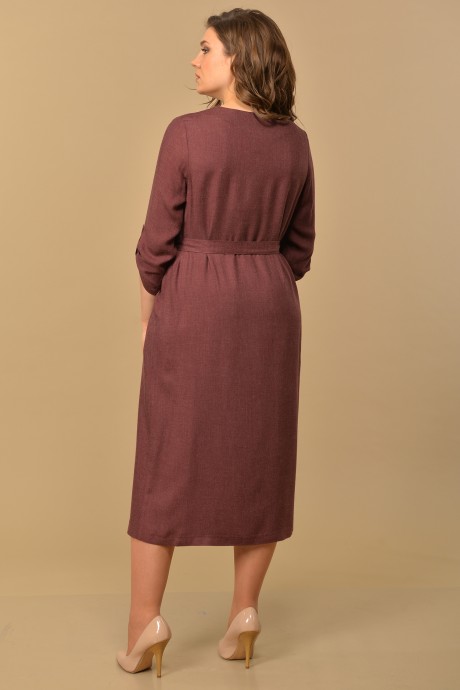 Платье Lady Style Classic 2015/2 Бордовые тона размер 48-58 #3