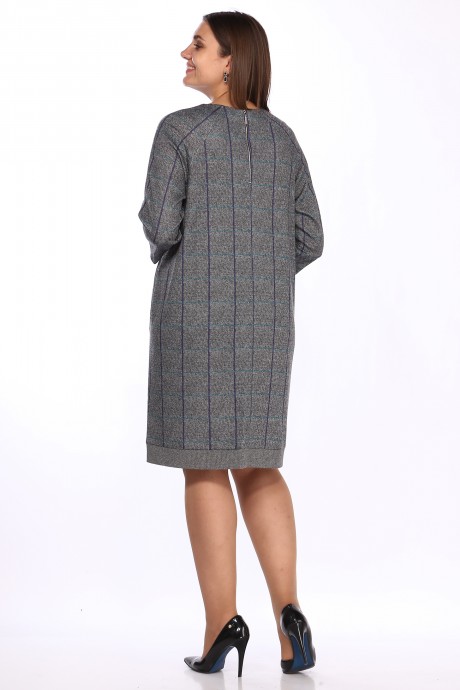 Платье Lady Style Classic 1700/2 серый размер 48-58 #4