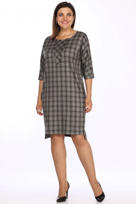 Платье Lady Style Classic 1510 оливковый размер 48-58 #1