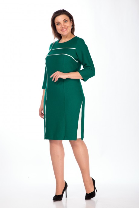 Платье Lady Style Classic 1500 зеленый размер 46-50 #1