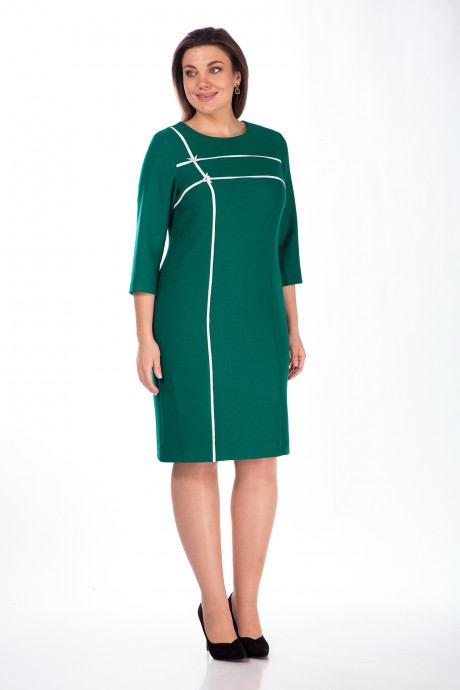 Платье Lady Style Classic 1500 зеленый размер 46-50 #2