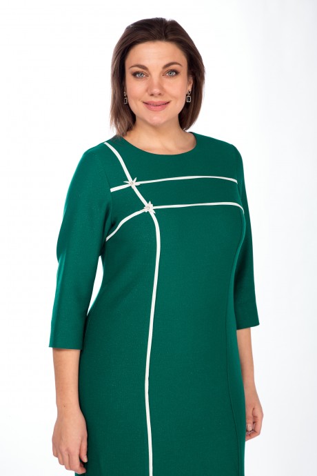 Платье Lady Style Classic 1500 зеленый размер 46-50 #3