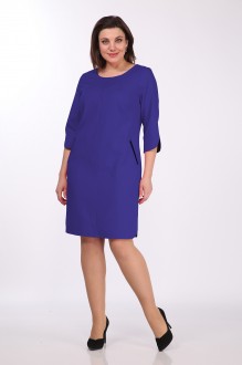 Платье Lady Style Classic 1182/1 синие тона #1