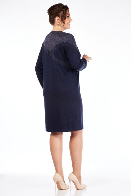 Платье Lady Style Classic 1477/2 синий размер 46-50 #4
