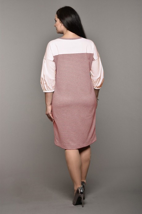 Платье Lady Style Classic 1571/1 розовый персик размер 46-50 #2