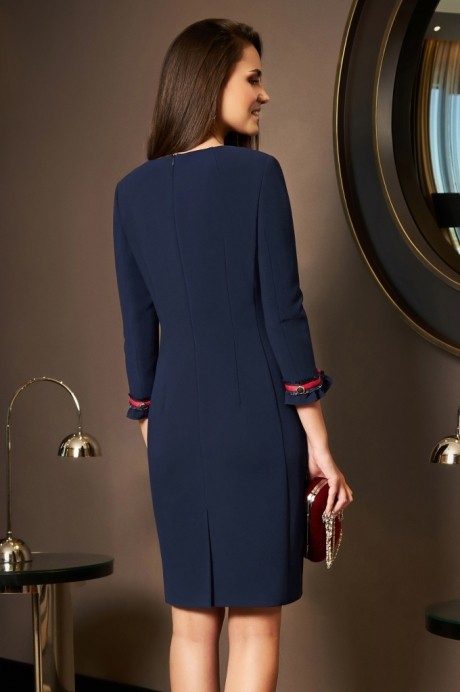 Вечернее платье Lissana 3517 темно-синий размер 50-54 #4