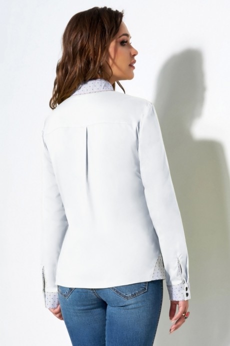 Блузка, туника, рубашка Lissana 3471 белый размер 50-54 #4