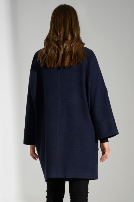 Пальто Lissana 3609 темно-синий размер 54-58 #4