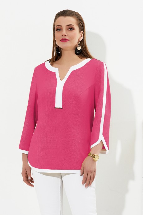Блузка Lissana 4259 ярко-розовый размер 52-56 #1