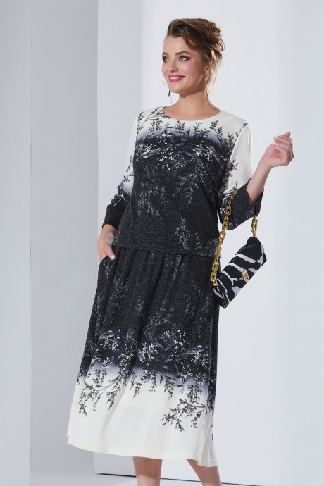 Платье Lissana 4565 мультиколор размер 44-54 #2