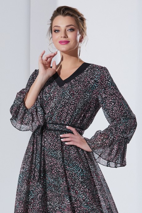 Платье Lissana 4550 мультиколор размер 48-52 #3