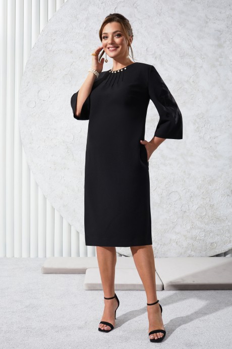 Вечернее платье Lissana 4563 черный размер 52-56 #1