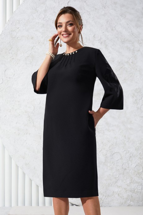 Вечернее платье Lissana 4563 черный размер 52-56 #2