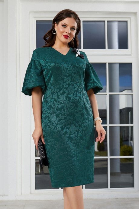 Вечернее платье Lissana 4633 зеленый размер 48-52 #2