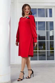 Платье Lissana 4615 красный #1